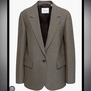 Wilfred Aritzia Women’s Generation Single Button Blazer Power Suit Jacket Medium